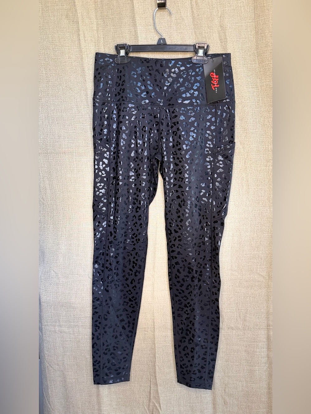 The Gym People Leopard Print Leggings NWT